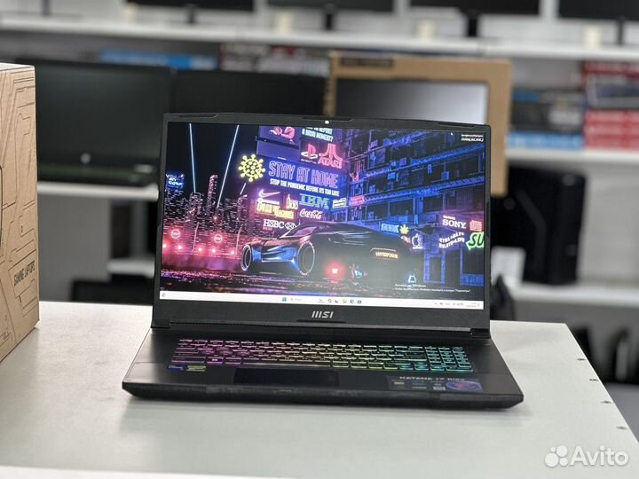 Игровой ноутбук msi rtx 4060 i7-12650h ips