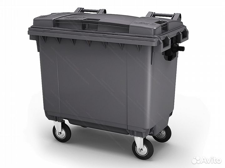 Бак пластиковый мусорный 660л GC-5907