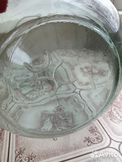 Бутыль стеклянная 10 литров