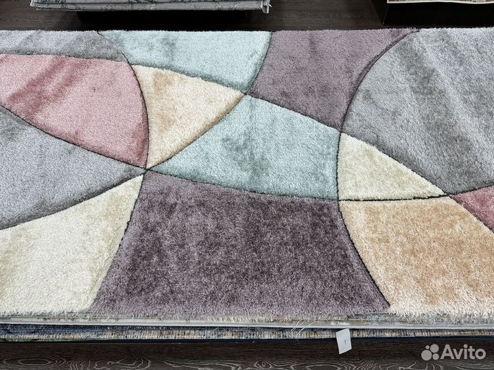 Ковер новый 1.6х3 Shaggy California