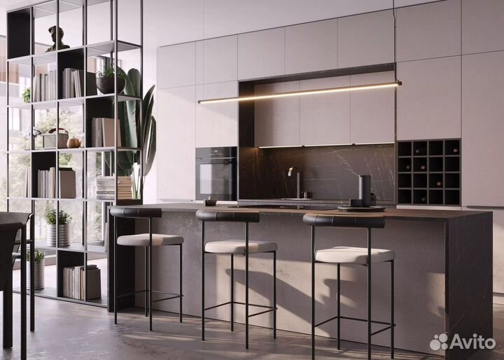 Кухня под потолок бюджетная