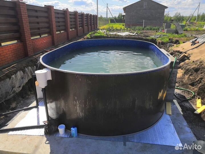 Бассейн каркасный морозоустойчивый Лагуна 3х4,9