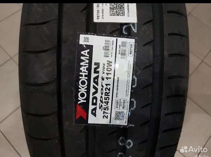 Yokohama Advan Sport V105T 275/45 R21 и 315/40 R21 110Y