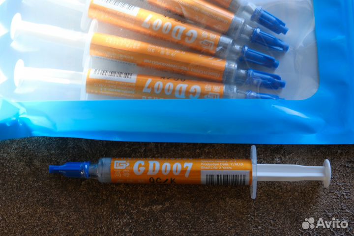 Термопаста GD 007 6шт по 3гр