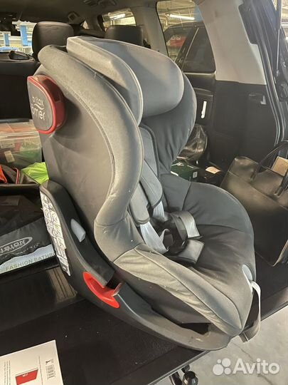 Кресло britax romer king II black series StormGrey