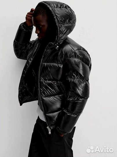 Пуховик zara x moncler jaket