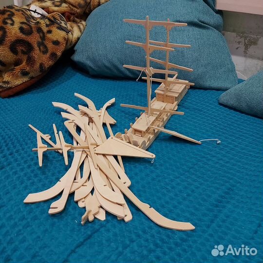 Кораблик модель, надо доделать