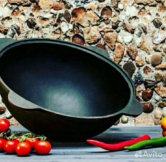 Чугунная посуда и казаны