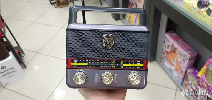 Радио Maier всеволновый FM AM SW Блютуз Акумулятор