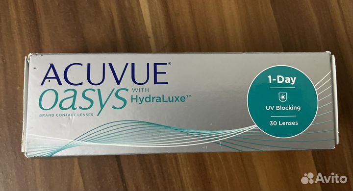 Линзы контактные Acuvue oasys однодневные -1.50