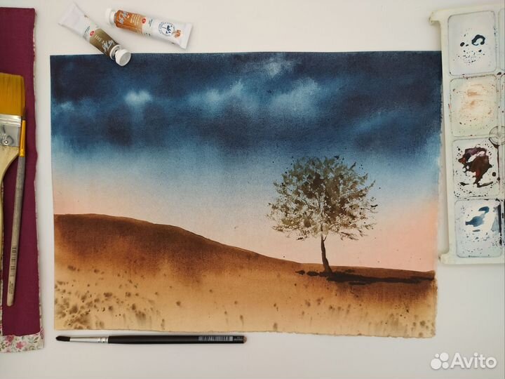 Интерьерная картина ручная работа