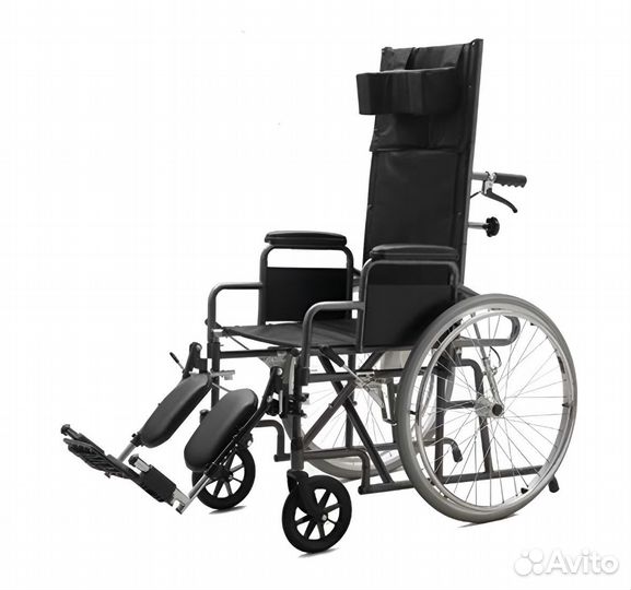 Кресло-коляска c удлинённой спинкой