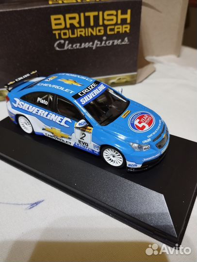 Модель автомобиля Chevrolet Cruze 1:43