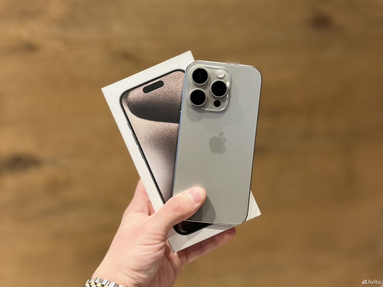iPhone 15 Pro, 128 ГБ, SIM + eSIM