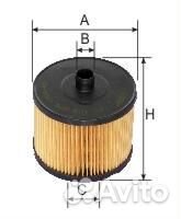 Фильтр топл GoodWill FG 108 kuga диз