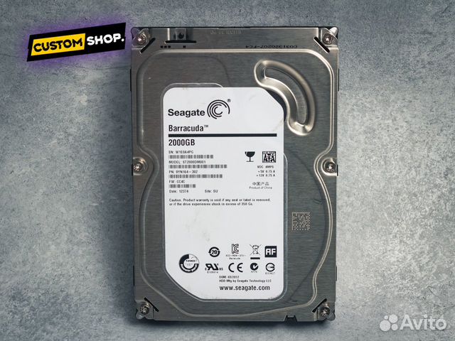 Жесткий диск Seagate Barracuda ST2000DM001 2Tb