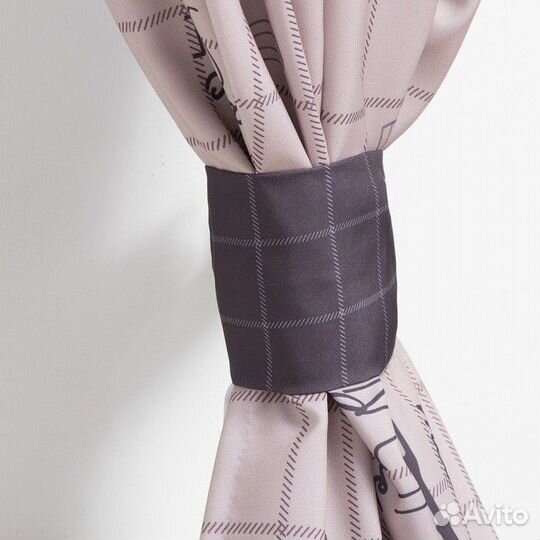 Комплект штор для кухни с подхватами Этель Homemad