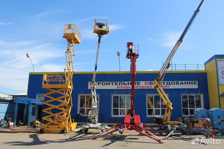 Аренда Коленчатых, Ножничных, Телескоп подъемников