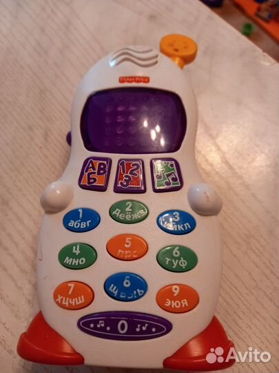 Телефон обучающий fisher prise
