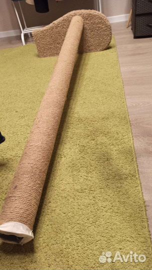 Когтеточка для кошки с лежанкой