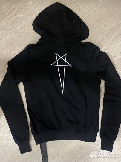 Зип худи Rick owens Pentagram