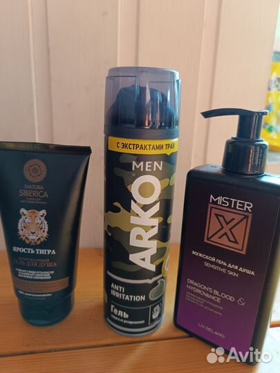 Гель для душа мужской