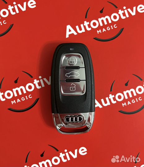 Ключ Audi A4, A5, A6, A7, A8, Q5 с привязкой