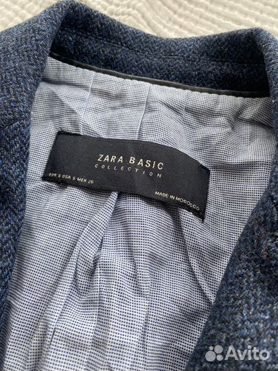 Пиджак Zara S шерстяной