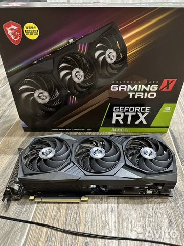Видеокарта rtx 3080 ti msi gaming x trio
