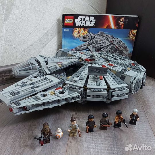 Lego 75105 Лего Звёздные войны Сокол тысячелетия