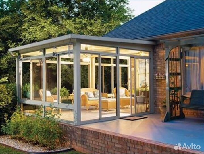 Остекление веранды