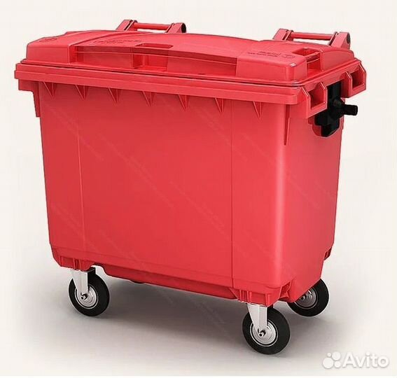 Мусорный контейнер пластиковый 660л 0.66-5753