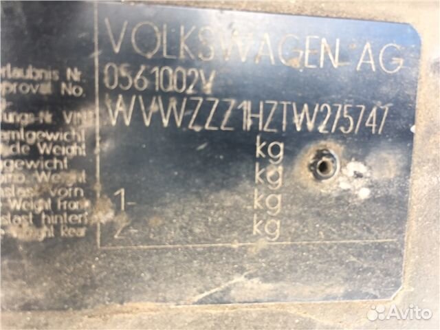 Разбор на запчасти Volkswagen Golf 3