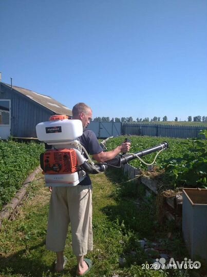 Бензиновый опрыскиватель ранцевый