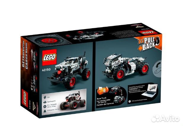 Lego Technic 42150 Monster Jam Dalmatian(новый)