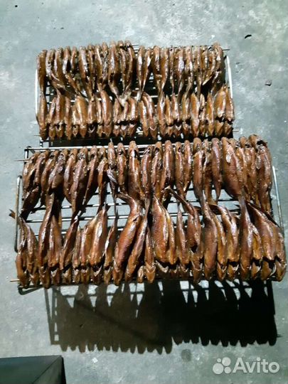 Карась горячего копчения