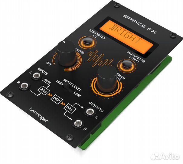 Модуль процессора стереоэффектов Behringer space F