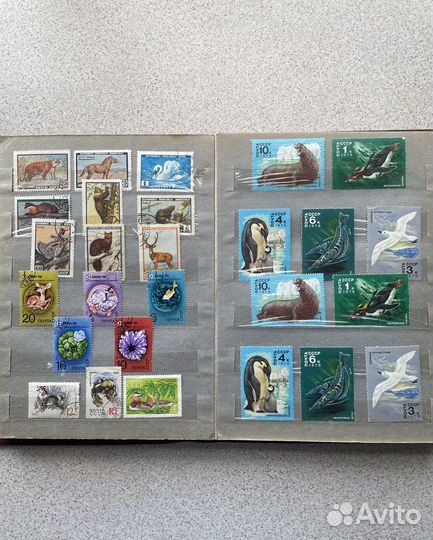 Марки почтовые с альбомом СССР