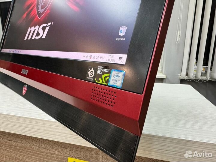 Моноблок игровой пушка MSI Core i7 6700HQ GTX960 4