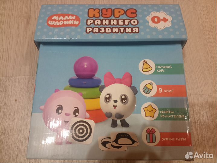 Годовой курс раннего развития детей 0+ Смешарики