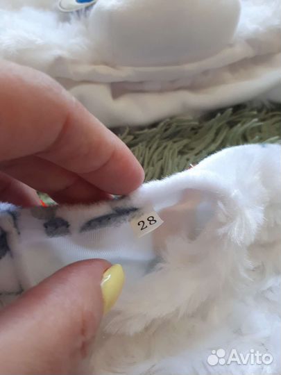 Новогодний костюм зайчика 104см