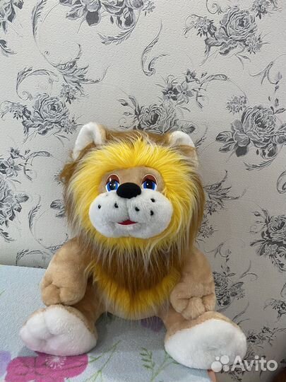 Лев большая мягкая игрушка