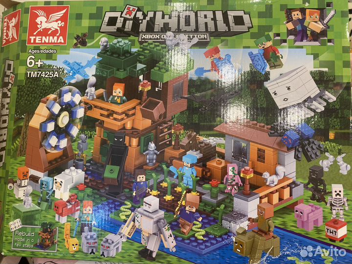 Набор lego Майнкрафт