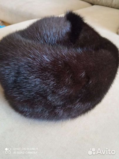 Шапка норковая женская