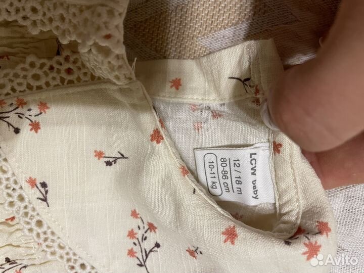 Платье для девочки 86