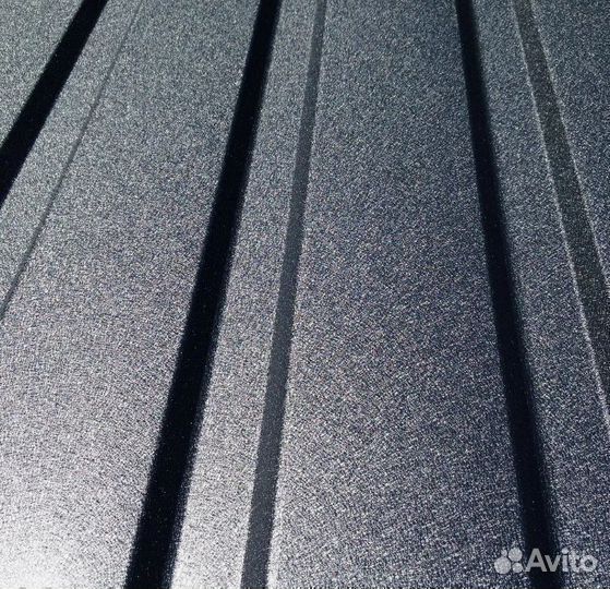 Забор из профлиста Ral 9005 черный