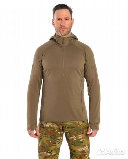 Delta AR Half Zip Hoody Wolf