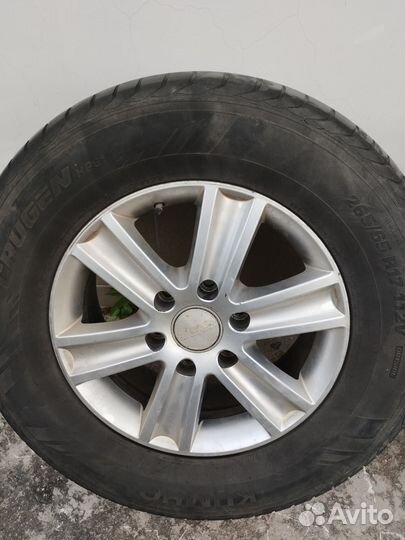 Летние колеса 265/65/17 Kumho(Pajero 4)