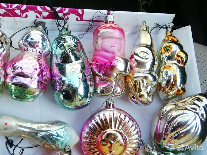 Елочные игрушки СССР