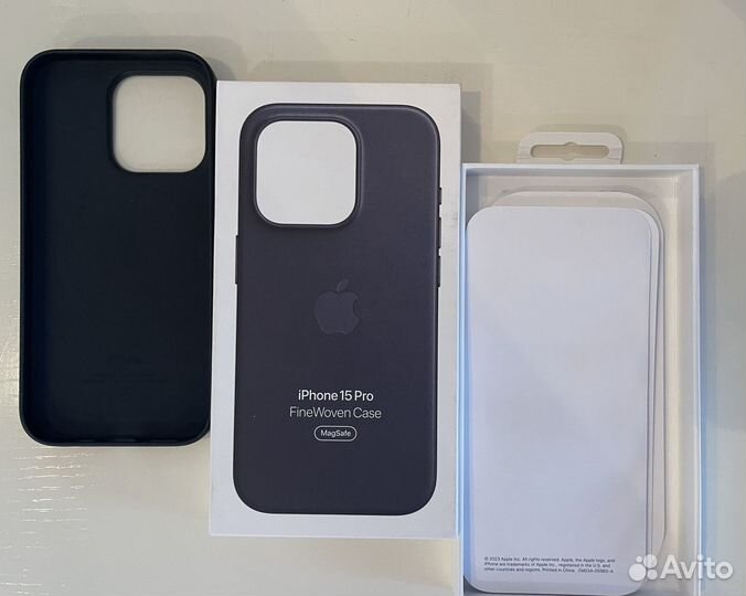 Чехол на iPhone 15 pro FineWoven Case оригинал